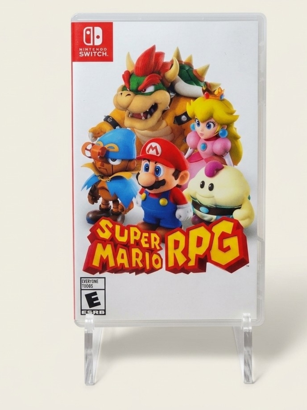 Nintendo Super Mario RPG - Red, White, Yellow Cover